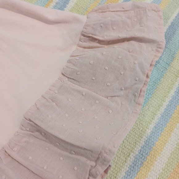 Maggie & Zoe pink peplum top size 5T - Picture 2 of 9